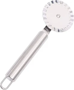 Stainless steel Pastry Pizza Pasta Wheel Cutter Orignal Professional Tool UK - Picture 1 of 3