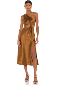 LPA Revolve Imani Dress in Brown XS RRP £227 - Picture 1 of 11
