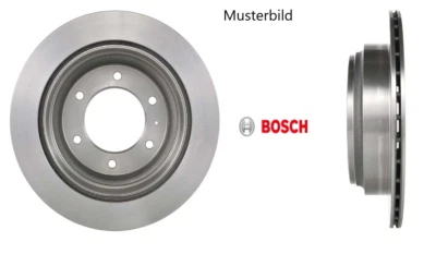 2 件 BOSCH 刹车盘套装前 Ø 256 毫米适用于雪佛兰 DAEWOO Epica Lacetti — 第 1/4 张图片