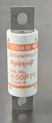 Gould Shawmut A50P70 Amp-Trap 70A 500V Semiconductor Fuse                loc4C32 - Image 1 of 4
