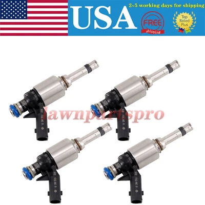 Set (4) Fuel Injectors For 2014-2017 Kia Forte Soul Hyundai Elantra 2.0L L4 Foto 1 de 4