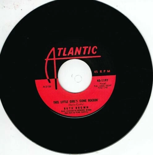 NEW! RUTH BROWN- Smooth Operator / This Little Girl's Gone Rockin'- 45-1113/1197 - Image 1 of 1