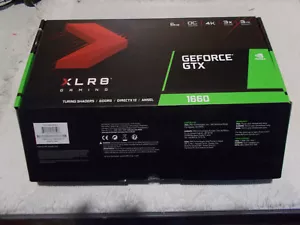 PNY GeForce GTX 1660 6Gb Graphics Gaming card by NVidia - Picture 1 of 5