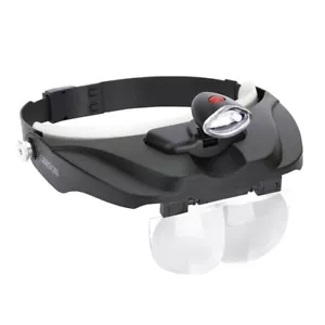 Carson CP-60 Cabezal Visera LED Lupa Deluxe 1.5x 2x 2.5x 3x MagniVisor - Imagen 1 de 6