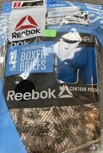 New Reebok Boys Stretch Boxer Briefs 4 Pack Size: Small - Picture 1 of 2