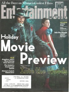 ENTERTAINMENT WEEKLY-10/31/14-JOHNNY DEPP & LILLA CRAWFORD- COMPLETE MAGAZINE - Picture 1 of 1