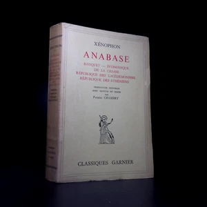 N23.621 Jenofonte 1954 Anábasis Historia Literatura Filosofía Griega Garnier - Imagen 1 de 16