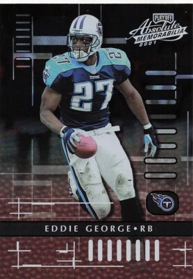 2001 Playoff Absolute Memorabilia #96 Eddie George - Image 1 of 2