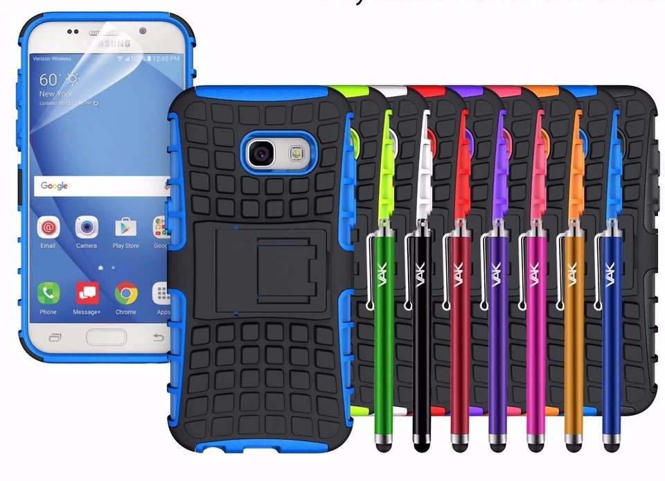 Funda protectora híbrida blindada a prueba de golpes para Samsung Galaxy A3 A5 J3 J5 2017 Foto 1 de 2