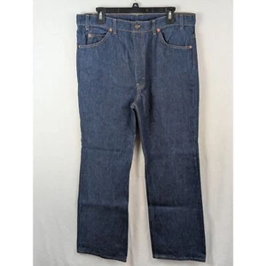 Vintage Levi's 517 Bootcut Orange Tab Blue Jeans Men's Size 36x30 1of 3 NWOT - Picture 1 of 12