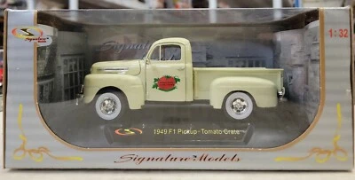 1949 Ford Pickup Truck with Tomato Crates 1:32 Diecast Signature Models #32388 - Image 1 of 4