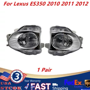 Fit for Lexus ES350 2010 2011 2012 Front Driving Fog Lights Lamps 2PCS LH & RH - Picture 1 of 20