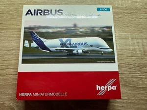 Herpa 534284 avión Airbus Transport BelugaXL 1:500 sin usar en embalaje original - Imagen 1 de 2