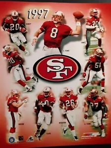 1997 SAN FRANCISCO 49ERS Team Composite 8x10 Photo - Picture 1 of 1