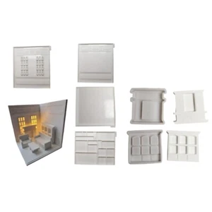 Miniature House Scene Silicone Mold Set for Craft Jewelry Making Tool Set - Picture 1 of 8