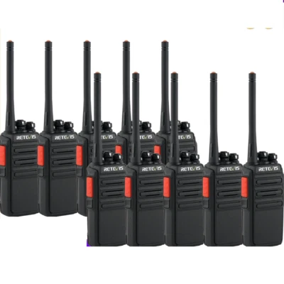 Retevis RT24V Freenet Funkgerät 149MHz Lizenzfrei 0.5W 6Kanäle 10XWalkie-Talkies - Bild 1 von 4
