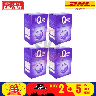 4X Phytoscience IIQ Plus Lutein Eye Care RO Water Astaxanthin Bilberry Stem Cell - Image 1 of 4