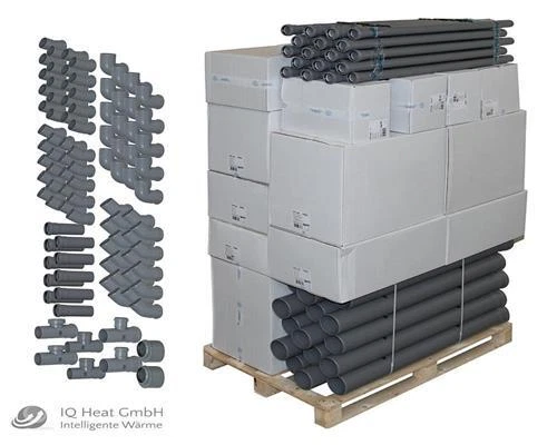 HT Rohr Abwasserrohr Abfluss Rohr Bogen Abzweig DN50 DN100 Aktionspalette - Bild 1 von 1