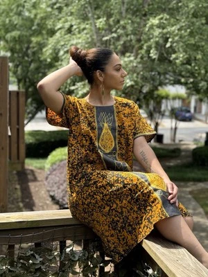 Beautiful Summer Kitenge Dress - Image 1 of 4