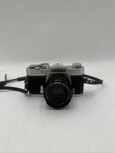 Cámara fotográfica Konica Autoreflex T con lente Hexanon 52 mm F1,8* SIN PROBAR* - Imagen 1 de 9