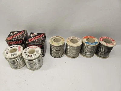 Canfield de soldadura mezclado 50/50, 95/10, etc. soldadura 6 libras, 6 rollos Foto 1 de 4