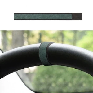 Borde de tira de marcador de volante de gamuza negro verde para Tesla modelo 3/Y 2019-23 - Imagen 1 de 12
