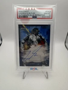 2024 Topps Finest Lawrence Butler Blue Auto /99 PSA 10 - Picture 1 of 1