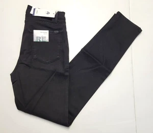 $215 New BRAX Free Move SHAKIRA Denim Pants Women's 31x31 Black Skinny Fit EU 40 - Picture 1 of 8