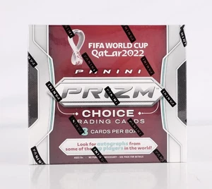 2022 PANINI PRIZM CHOICE FIFA WORLD CUP SOCCER HOBBY BOX - Picture 1 of 8