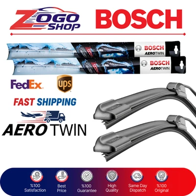 Bosch Aerotwin Front Wiper Blades (Retrofit) 24/20 (Left and Right) SET OF 2 Foto 1 de 4