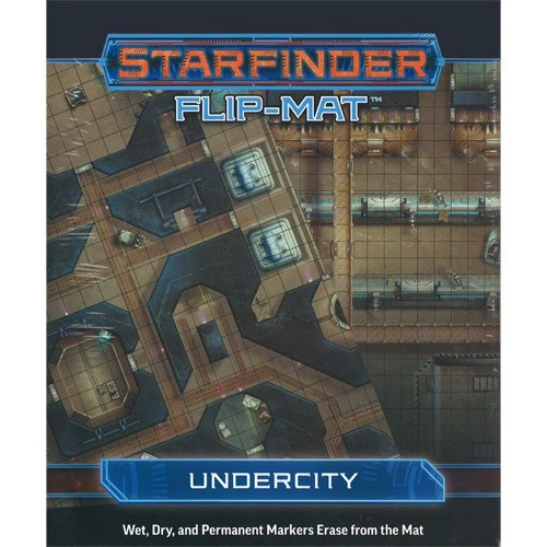 Starfinder (RPG) Flip-Mat: Undercity - Image 1 of 1