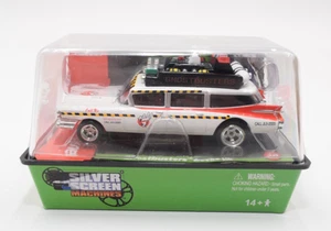 Auto World  Release 8 Silver Screen 4Gear HO Slot Car: Ghostbusters Ecto-1A - Picture 1 of 2