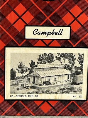 Cool Campbell Scale Models, HO Seebold Manufacturing Craftsman Kit - Image 1 of 3