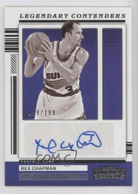 2021-22 Panini Contenders Legendary /199 Rex Chapman #LC-RXC automático - Imagem 1 de 2