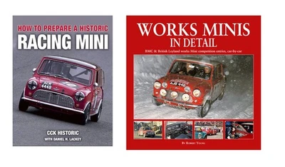 Mini Cooper Racing: Prep Guide & Works Minis Detalle (Juego de 2 libros) Foto 1 de 3