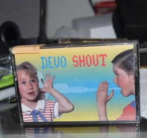 DEVO SHOUT Cassette Tape 80s Synth Pop ARE YOU EXPERIENCED? HERE TO GO - Picture 1 of 4