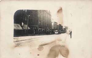 Old RPPC Congress Street Portland Maine Trolley Palmer Shoes Tolman House - Picture 1 of 2