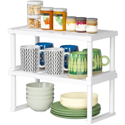 Lifewit Organizador de Estantes para Gabinete, Ampliable de 11.8 a 15.7 pulgadas Foto 1 de 4