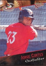 2001 Williamsport Crosscutters JORGE CORTES PIRATES MULTI AD SPORTS colombia