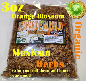3oz orange blossom, orange blossom tea, orange blossom relax and focus better !! - Picture 1 of 7