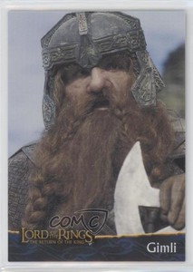 2003 Topps The Lord of Rings: Return King Japan Set Gimli #6 0f3j