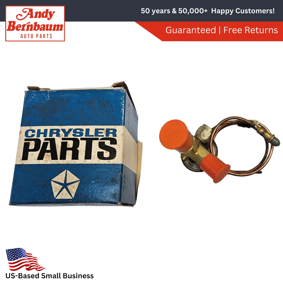 Dodge Plymouth 1965-1974 carrocería aire acondicionado válvula de expansión 3004136 nuevo de stock Foto 1 de 4