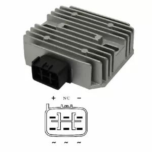 DZE Regulator Rectifier For Yamaha YFM660 Grizzly 5BN819600000 ATV Bike - Picture 1 of 4