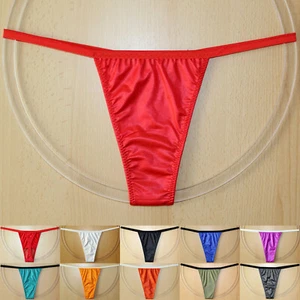 String Tanga Slip - mate seda - varios colores - talla 36/38 - Imagen 1 de 12