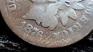 LOT 1876 - INDIAN HEAD CENT / PENNY - ERROR REV - STRIKE THRU - RARE KEY DATE ! - Picture 1 of 3