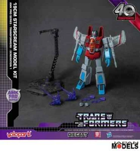 Transformers G1 Generation 1 Amk Pro STARSCREAM 19cm Model Kit Hasbro Yolopark - Imagen 1 de 11
