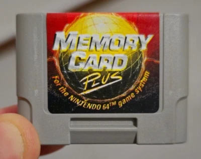 MEMORY CARD Non Originale per NINTENDO 64  CONTROLLER PAK N64 Scheda di Memoria - Immagine 1 di 4