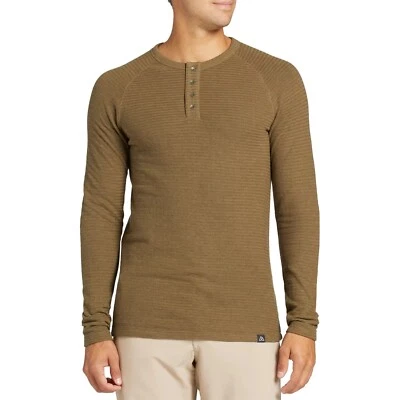 Alpine Design Men's Mountain Long Sleeve Henley Shirt Deep Clover XL NWT - Image 1 of 2