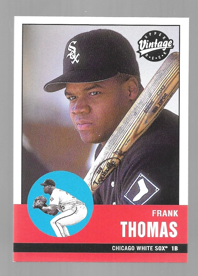 Q 2001 Upper Deck Vintage Baseball Frank Thomas #137 NRMT - Image 1 of 1