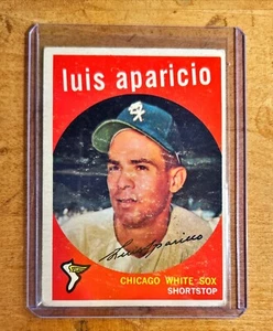 1959 Topps #310 Luis Aparicio CHICAGO WHITE SOX - Picture 1 of 2